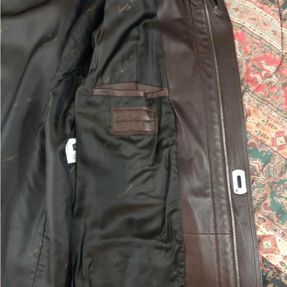 Salvatore Ferragamo Brown Military Field Jacket - Picture 5 of 9
